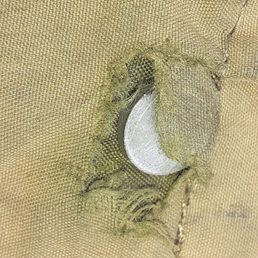 Magnet ripped out by Crest Dry Cleaners absolute rushing carelessness. Magnet ripped out by Crest Dry Cleaners absolute rushing carelessness.