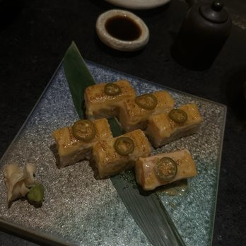 Tozen Sushi Bar - Salmon Jalapeño Aburi Hako - Japanese Near Me - Vancouver, British Columbia Tozen Sushi Bar - Salmon Jalapeño Aburi Hako - Japanese Near Me - Vancouver, British Columbia