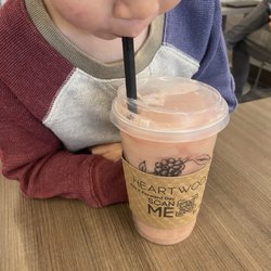 Good Earth Coffeehouse - Strawberry Banana Smoothie
