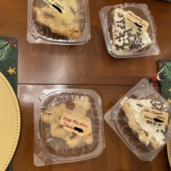 Ashleigh's Bake Shop - Individual pie slices packaged separately