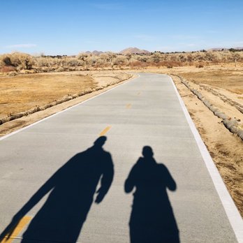 Mojave Riverwalk Trailhead - The last split going to Mojave narrows. Getting off yates Rd - Hiking Near Me - Victorville, California