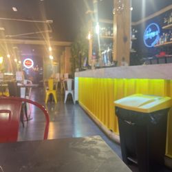 La Arepera - The bar area and part of the back of the restaurant