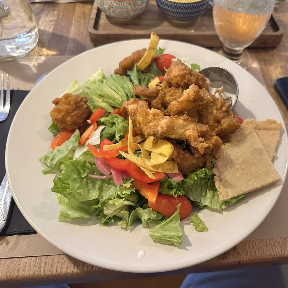 The Orchard - Spicy Crispy chicken salad - Seafood Near Me - Frederick, Maryland