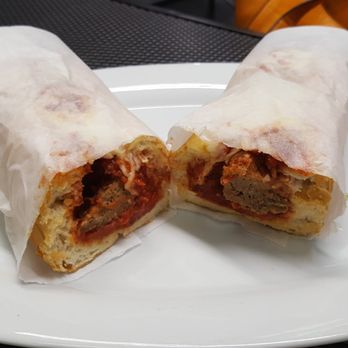Monavala Pizza - Wrapped Up Meat Ball Sandwich - Italian Near Me - El Cajon, California Monavala Pizza - Wrapped Up Meat Ball Sandwich - Italian Near Me - El Cajon, California
