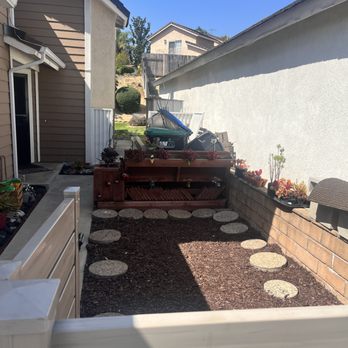 Drop & Son's Construction - Mulch and dirt needed to go. - General Contractors Near Me