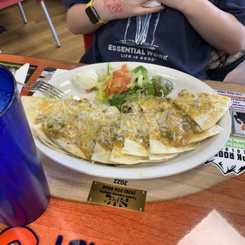 Doug's Breakfast Lunch - Vegetarian quesadilla and green chili - Breakfast & Brunch Near Me - Colorado Springs, Colorado Doug's Breakfast Lunch - Vegetarian quesadilla and green chili - Breakfast & Brunch Near Me - Colorado Springs, Colorado
