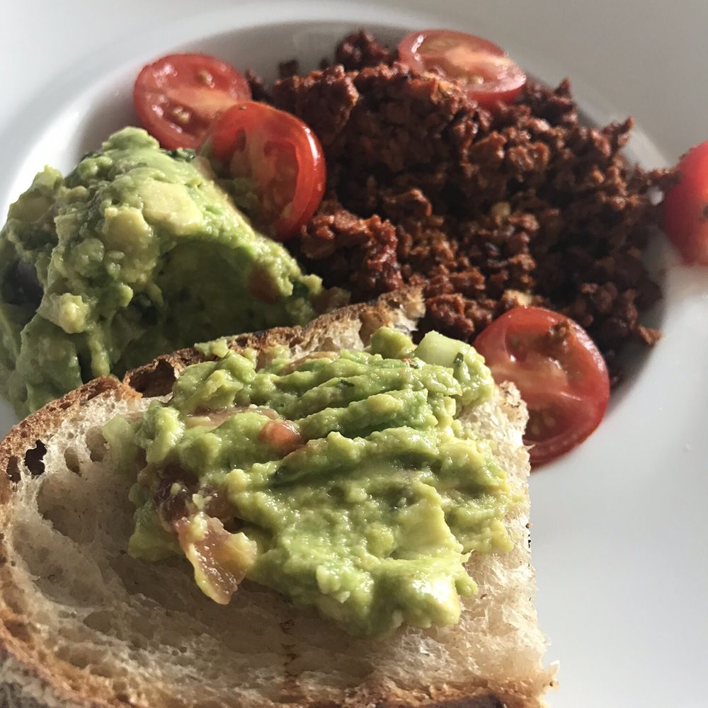 The Peninsula Chicago - My favorite room service meal here .. tofu scramble with vegan chorizo and guacamole - Hotels Near Me - Chicago, Illinois The Peninsula Chicago - My favorite room service meal here .. tofu scramble with vegan chorizo and guacamole - Hotels Near Me - Chicago, Illinois