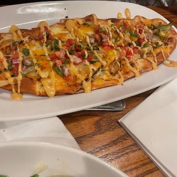 99 Restaurants - Chicken Fajita Flatbread - Pubs Near Me - Bridgewater, Massachusetts