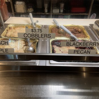 Cooper's Old Time Pit Bar-B-Que - All the cobblers! - Barbeque Near Me - Austin, Texas Cooper's Old Time Pit Bar-B-Que - All the cobblers! - Barbeque Near Me - Austin, Texas