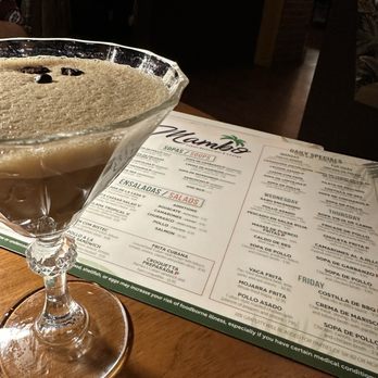 Mambo Cuban Restaurant & Lounge Harrison - Espresso martini - Cuban Near Me - Harrison, New Jersey
