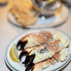 Joe's Seafood Prime Steak & Stone Crab - Ahi Tuna Tartare* Colossal Lump Crab Cake Florida Stone Crab