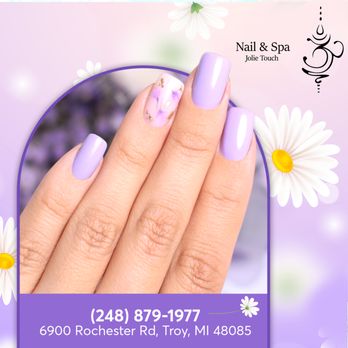Jolie Touch Nails & Spa - Step into spring in style with our luxury manicures! From lavish treatments to exquisite nail art, let us pamper you to perfection. - Nail Salons Near Me - Troy, Michigan Jolie Touch Nails & Spa - Step into spring in style with our luxury manicures! From lavish treatments to exquisite nail art, let us pamper you to perfection. - Nail Salons Near Me - Troy, Michigan