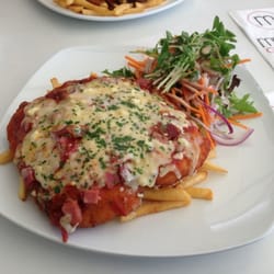 Mike's Grill the Royal - Four Cheeses Parmigiana with bacon bits