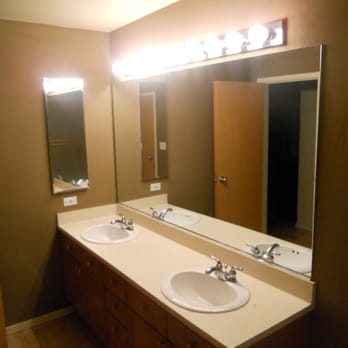 Norpro Services Ltd - Bathroom vanity before. - General Contractors Near Me