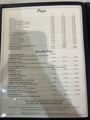 Menu photo 5 John The Baker Deerfield Beach, FL