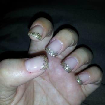 Wonder Nails - Glittery gold gel nails! - Nail Salons Near Me - La Verne, California Wonder Nails - Glittery gold gel nails! - Nail Salons Near Me - La Verne, California