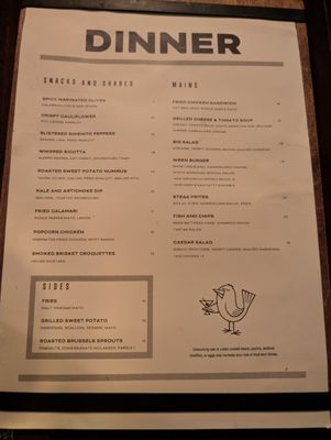 Menu photo 1 The Wren New York, NY