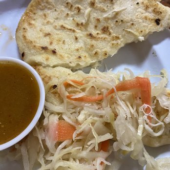 Nena's Mexican Restaurant - Cheese pupusa. So damn good. - Mexican Near Me - Haltom City, Texas