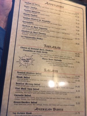 Menu photo 5 El Toreo Mexican Restaurant Burns, OR