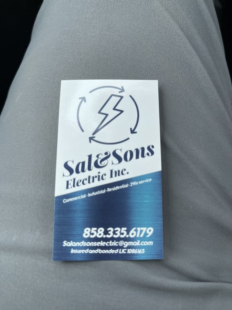 Slide of Sal & Sons Electric