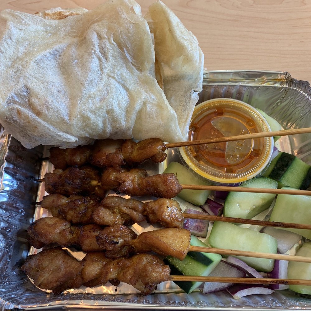 Penang - 5 Penang Satay Chicken and Home Made Roti Canai - Malaysian Near Me - Philadelphia, Pennsylvania Penang - 5 Penang Satay Chicken and Home Made Roti Canai - Malaysian Near Me - Philadelphia, Pennsylvania