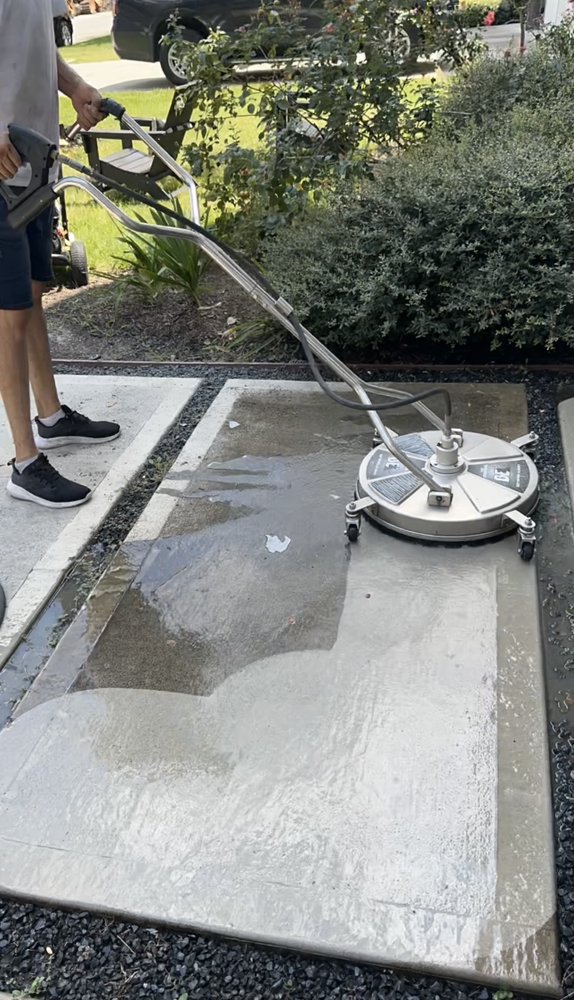 Slide of V & A Pressure Washing Pros