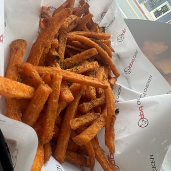 bb.q Chicken Oakland - Sweet Potato Fries - Chicken Shop Near Me - Oakland, California