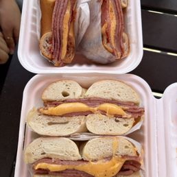 Pork Roll Cheese (Top GF Bagel) Pork Roll Cheese (Top GF Bagel)