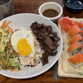 Good Sushi - Beef bibimbap and Alaska roll~ - Japanese Near Me - Vancouver, British Columbia Good Sushi - Beef bibimbap and Alaska roll~ - Japanese Near Me - Vancouver, British Columbia