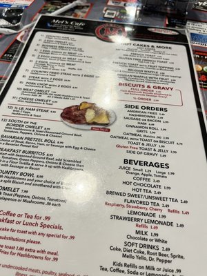 Menu photo 2 Mel's Country Cafe Jefferson City, MO Menu photo 2 Mel's Country Cafe Jefferson City, MO