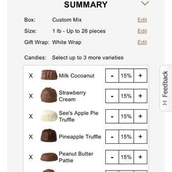 See's Candies - Customization online for pick up order - Candy Stores Near Me - Elk Grove, California See's Candies - Customization online for pick up order - Candy Stores Near Me - Elk Grove, California