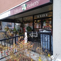 Front of the bakery.
