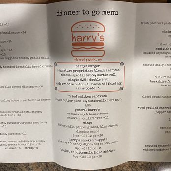 The Harrison - Takeout menu - Bars Near Me - Floral Park, New York The Harrison - Takeout menu - Bars Near Me - Floral Park, New York