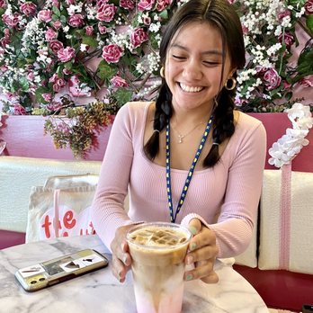 Damask Rose Coffee - Iced Rose Latte - Coffee & Tea Near Me - Oakland, California Damask Rose Coffee - Iced Rose Latte - Coffee & Tea Near Me - Oakland, California