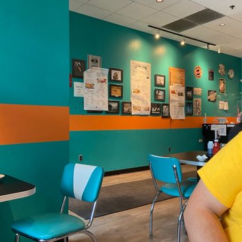 33 All American Diner - a man in a yellow shirt - Diners Near Me - Ashland, Massachusetts
