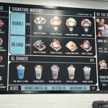 The Dolly Llama - Menu - Ice Cream & Frozen Yogurt Near Me - Yucaipa, California