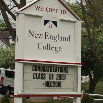 New England College - Sign on the way to graduation - Colleges & Universities Near Me - Henniker, New Hampshire