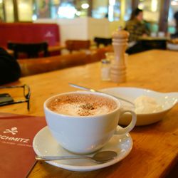 Bar Schmitz - Hot Chocolate + Vanilla Ice Cream