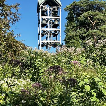 Chicago Botanic Garden - Bell tower - Botanical Gardens Near Me - Glencoe, Illinois