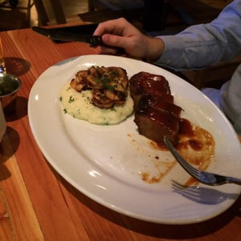 The Macintosh - Brisket and jalapeño grits with shrimp - New American Near Me - Phoenix, Arizona
