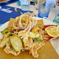 La Terrazza - Fritto di gamberi e calamari