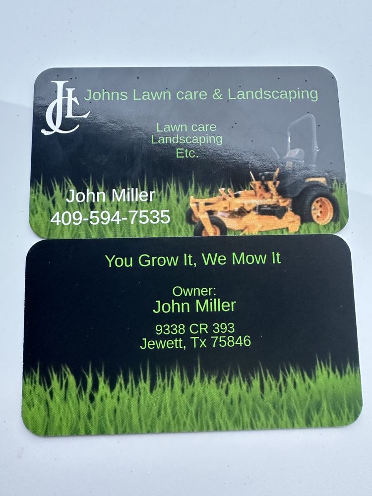 JOHN’S LAWN CARE & LANDSCAPING Updated September 2024 Request a