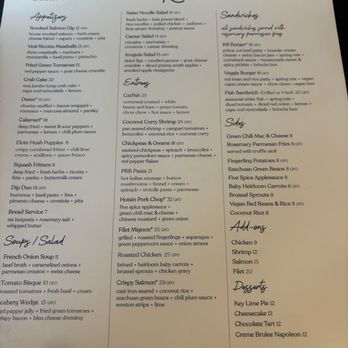 Karrington Rowe - Menu October 2026 - New American Near Me - Brentwood, Tennessee Karrington Rowe - Menu October 2026 - New American Near Me - Brentwood, Tennessee