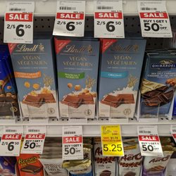 Rexall Drugstore - Lindt vegan chocolate bars