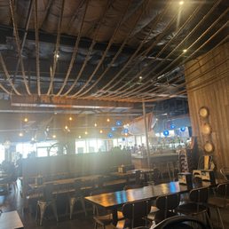Spacious dining room