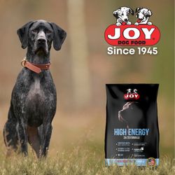 Dussel Farm - We carry several varieties of JOY dog foods. Our dog limps less on this food!