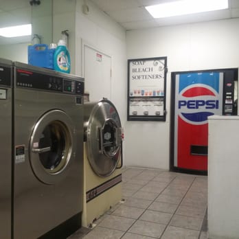 High Water Coin Laundry Laundromat - View from "inside" - Laundromat Near Me - Fullerton, California