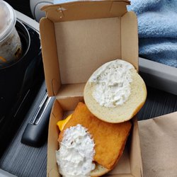 McDonald's - Messy sandwich
