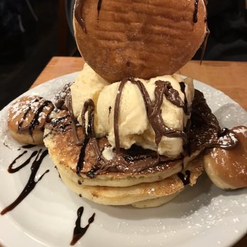 Brownstone Pancake Factory - Nutella Donut Pancake - Breakfast & Brunch Near Me - Edgewater, New Jersey Brownstone Pancake Factory - Nutella Donut Pancake - Breakfast & Brunch Near Me - Edgewater, New Jersey