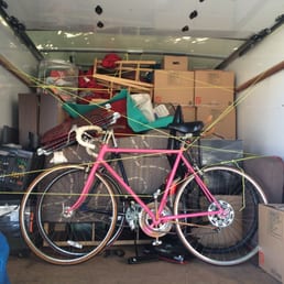 Nicely packed truck!
